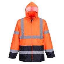 Load image into Gallery viewer, Portwest H443 - Hi-Vis Classic Contrast Rain Jacket