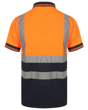 Load image into Gallery viewer, KAPTON WORKWEAR HIGH VIS TWO-TONE SHORT SLEEVE POLO SHIRT